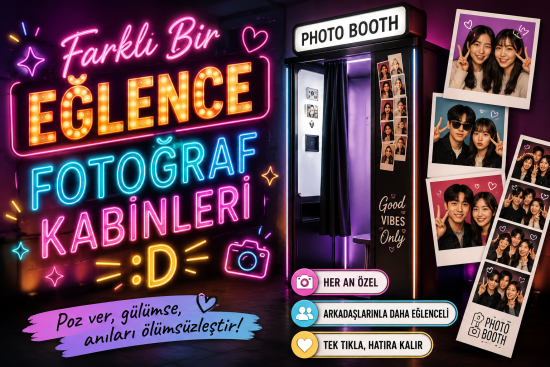 Farklı Bir Eğlence. Fotoğraf Kabinleri :D