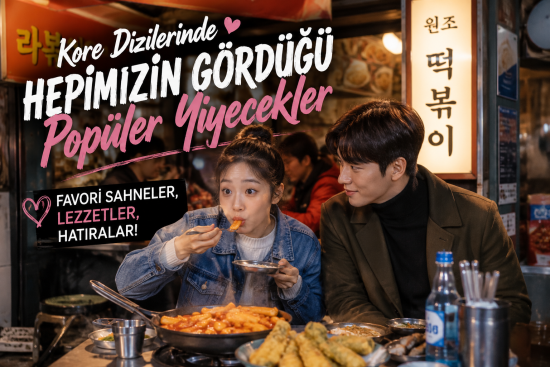 Kore Dizilerinde Hepimizin Gördüğü Popüler Yiyecekler