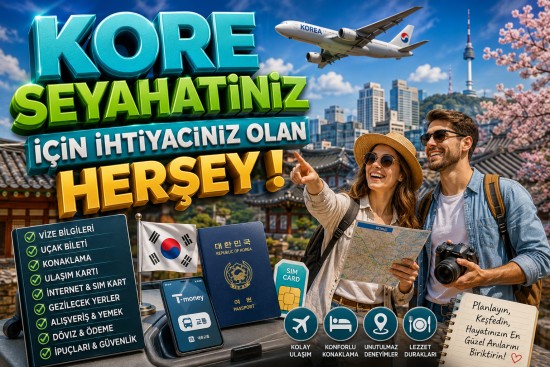 Kore Seyahatiniz İçin İhtiyacınız Olan Herşey !