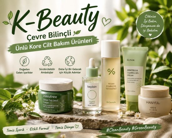 K-Beauty Mucizesi ve Çevre Bilinçli Ünlü Kore Cilt Bakım Ürünleri