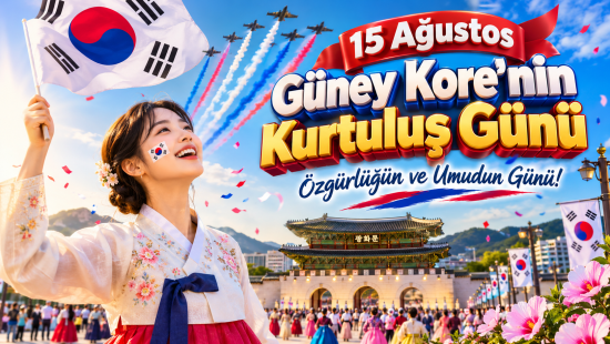 15 Ağustos Güney Kore’nin Kurtuluş Günü