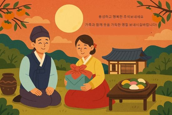 6 – 7 – 8 Ekim Kore Şükran Günü. Chuseok Festivaline Hoşgeldiniz.