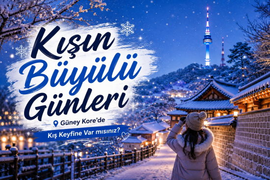 Kışın Büyülü Günleri. Güney Kore de Kış Keyfine Var mısınız ?