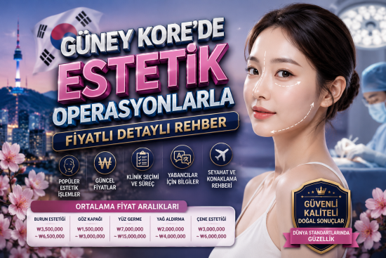 Güney Kore’de estetik operasyonlarla ilgili fiyatlı detaylı rehber