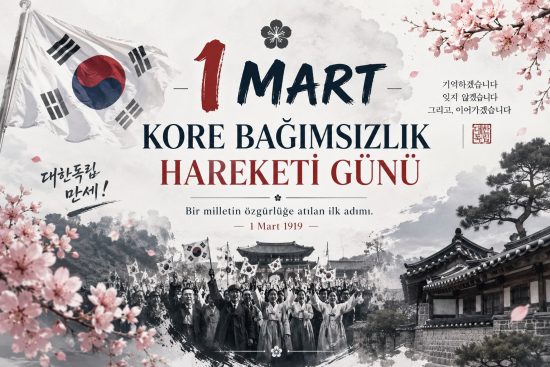 1 Mart . Kore Bağımsızlık Hareketi Günü