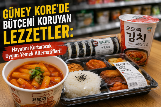 G.Kore’de Hayatınızı Kurtaracak Uygun Yemek Alternatifi